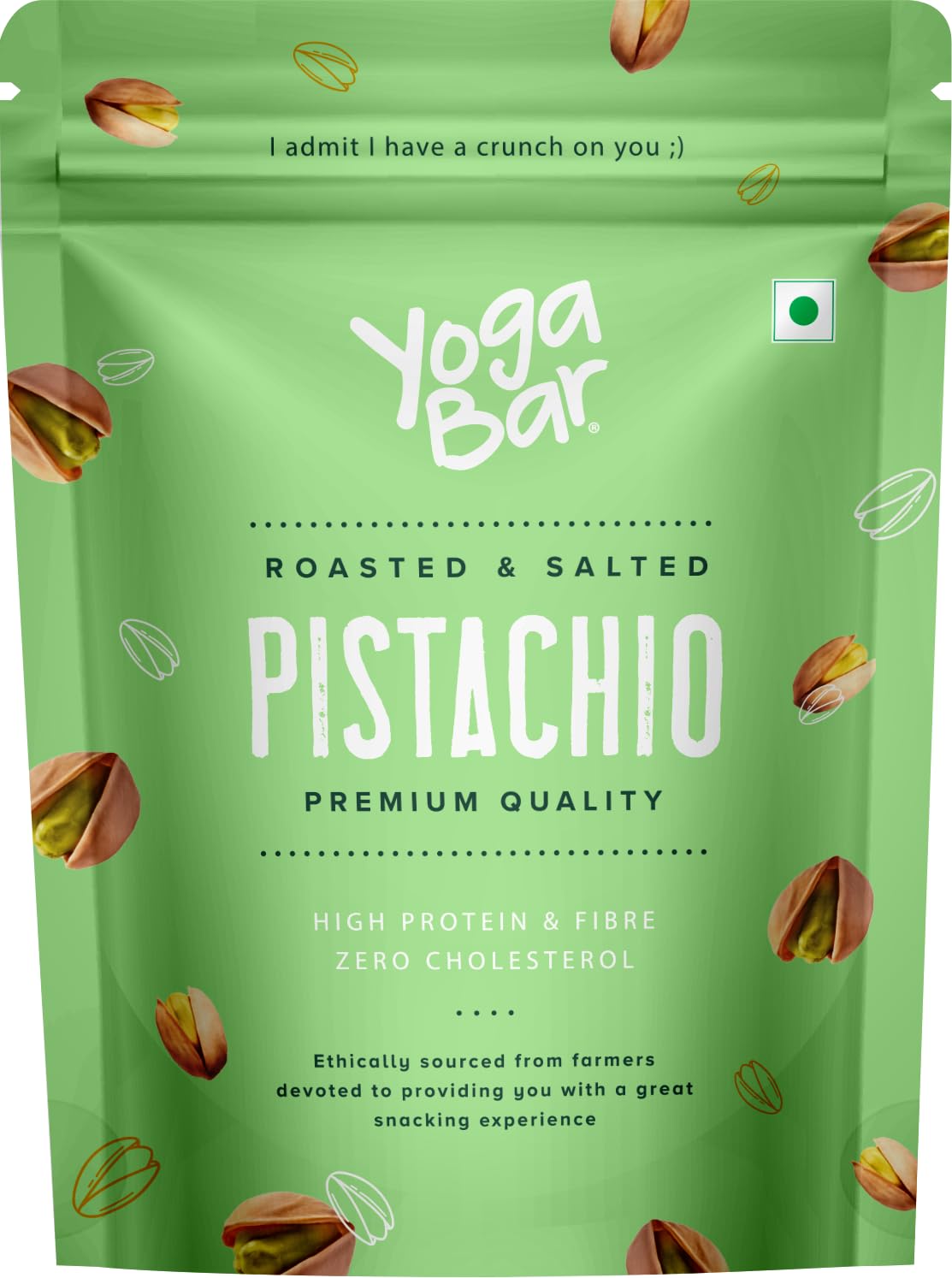 1kg Yogabar Premium Pista Crunchy Pistachios|Tasty &amp; Healthy Nuts Dry Fruits|Rich in Protein, Fibre, Gluten Free &amp; Low Calories|Healthy Snacks|Dry Fruit Gift Pack - View 7